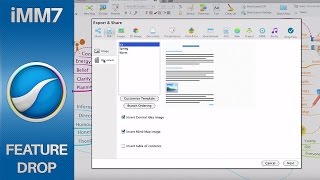 iMindMap 7  PDF Export [upl. by Robbert]