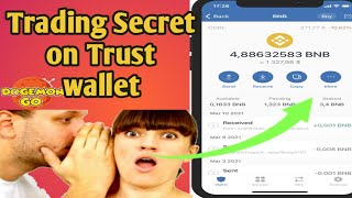 How to Trade Zero risk on Trust Wallet simple but effective make more profit Dogemongo [upl. by Laforge349]