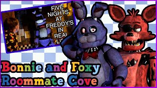 Bonnie and Foxy React to FNAF in real life by Ex blue [upl. by Toor]