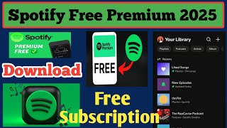 Spotify premium free  How to Spotify premium free android  Free premium Spotify app [upl. by Rhoads]