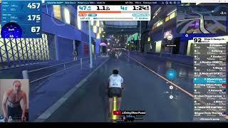 Zwift  Neokyo  Sprinters Playground 11272023 [upl. by Eninaj]