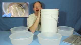 Plastic Bucket Filters For WVO WMO Honey Paint amp More  600 400 200 100 75 Micron [upl. by Amapuna]