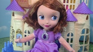 Sofia the First Bedtime Unboxing and Review [upl. by Begga966]