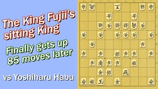 【 Professional Shogi Games 24 】 ▲ Yoshiharu Habu vs ▽ Sota Fujii [upl. by Tai793]