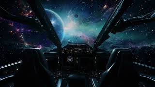 Hyperspace White Noise  Spaceship Sounds for Sleep Studying or Focus  3 Hours [upl. by Azriel]