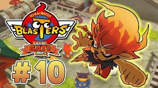 YOKAI WATCH BLASTERS  PARTE 10  ¡EL GRAN PODER DE FLAMILEÓN [upl. by Neelyt]