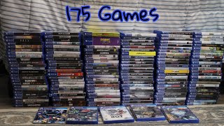 My PS4 Game CollectionAs of April 30 2022 175 Games [upl. by Nerol]