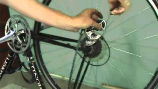 How to replace a bicycle chain with Sram power link [upl. by Enomsed711]