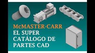 McMasterCarr el super catálogo de partes CAD para Inventor y Fusion 360 [upl. by Matheson]