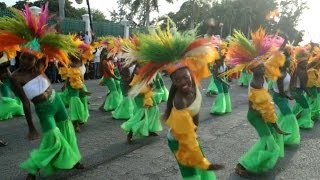 Haitians party for the Carnival of Flowers [upl. by Esoryram]