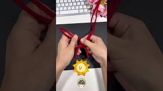 Weaving an Elegant Chinese Knot with a Single Rope Craftman Excellence [upl. by Bunny]