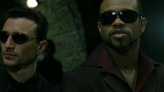 quotYou see he set me freequot Neo vs agents scene Matrix Reloaded [upl. by Keele]