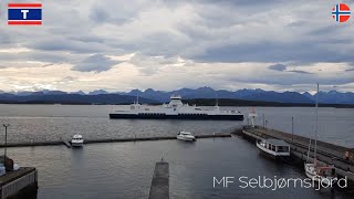 MF Selbjørnsfjord ferry of Torghatten Midt  Molde  Vestnes in Norway 2021 [upl. by Rekoob]