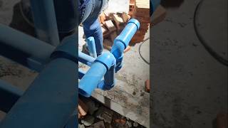 Toilet MEP SystemGood tools and machinery make work easy shorts ytshorts constrction [upl. by Mastic]