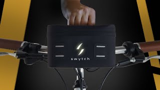 Swytch  Your Bicycle Electric The Worlds Smallest amp Lightest eBike Conversion Kit [upl. by Inar982]