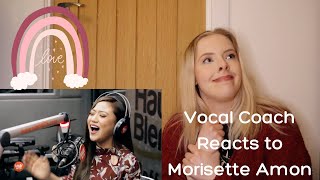 Vocal Coach Reacts to Morissette Amon  Akin Ka Nalang [upl. by Notac]