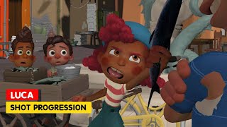 Luca  Luca Shot Progression  Pixar Animation 3DAnimationInternships [upl. by Teillo713]