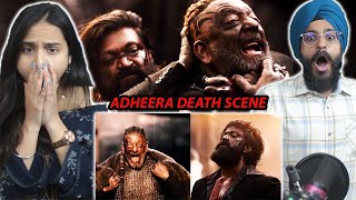 KGF 2 MASS ROCKY VS ADHEERA CLIMAX FIGHT SCENE  Superstar Yash [upl. by Myrtia]