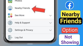 Facebook Nearby Friends Option Not Showing Problem Solved  Facebook Nearby Friends Option Problem [upl. by Dnomsaj]