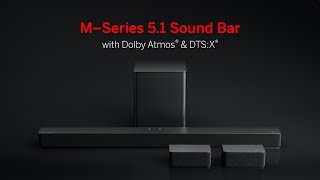 Experience the Impact  VIZIO MSeries 51 Sound Bar with Dolby Atmos® and DTSX® [upl. by Hagai64]