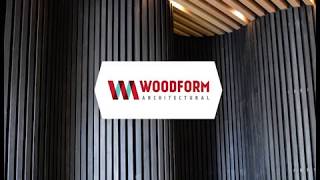 Sculptform formerly Woodform Architectural  Curved Wall Installation Time lapse [upl. by Nojram859]