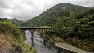 Manawatu Gorge Rail Trip Ashhurst to Woodville NZ [upl. by Llewoh669]