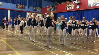 Ballet auditions for English Youth Ballets production of Cinderella [upl. by Nyrmak]