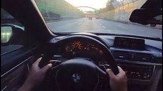 2015 BMW 428i F33 Cabrio 20L 245 HP  POV Test Drive exhaust sound and acceleration [upl. by Krispin]