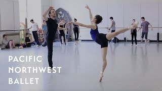 The Perpetual State rehearsal  ft Leta Biasucci Pacific Northwest Ballet [upl. by Eidahs]