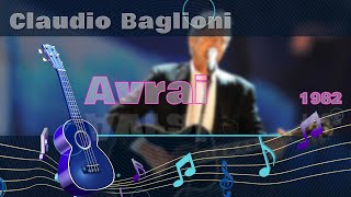 Claudio Baglioni Avrai  Karaoke [upl. by Adnolahs]