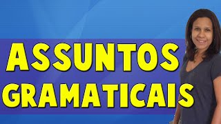 Português para Concursos  Assuntos Gramaticais [upl. by Phi154]