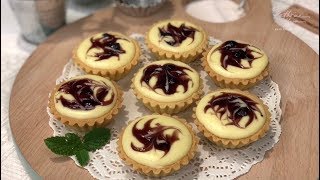 Blueberry Cheese Tart 蓝莓芝士挞 [upl. by Anderea]