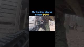 First airsoft war lol 😂😂😂 [upl. by Nue274]