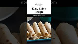 How to Make Lefse with Instant Potato Flakes lefse norwegian bread holidayrecipes easyrecipe [upl. by Alol]