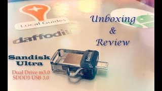 SanDisk ULTRA DUAL DRIVE M30  SanDisk USB OTG pendrive  MMID BD  Unboxing and Review [upl. by Ynnek]