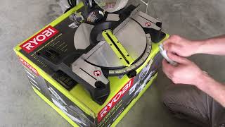 Testing 150 RYOBI 10in Miter Saw [upl. by Hsemin766]