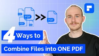 How to combine files into one PDF  4 Solutions with PDFelement [upl. by Ayikal440]