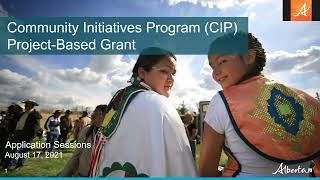 Community Initiatives Program CIP ProjectBased – Application Session [upl. by Rattray648]