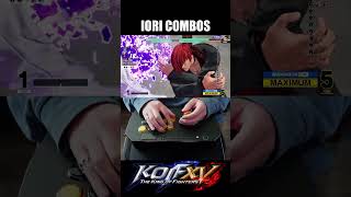 Iori Yagami Combo Trials kof15 [upl. by Lanaj268]