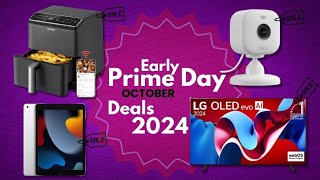 Best Amazon Prime Day October 2024 Early Deals 4 Best Products [upl. by Ayeka]