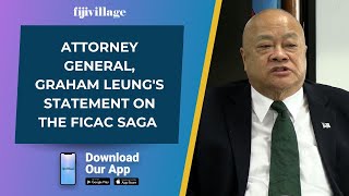 Attorney General Graham Leungs statement on the FICAC Saga  6924 [upl. by Oilalue628]