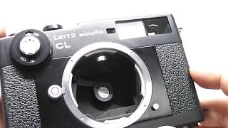 Leitz Minolta ライツミノルタ CL（中村光学OH済） [upl. by Reeta]