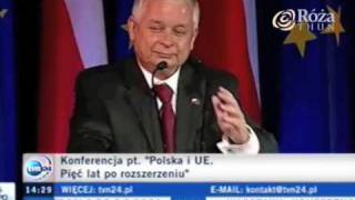 Prezydent Kaczyński o Róży [upl. by Roter]