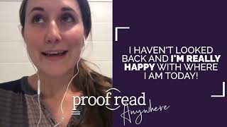 Proofread Anywhere Proofreading Courses Testimonials [upl. by Anastasia]