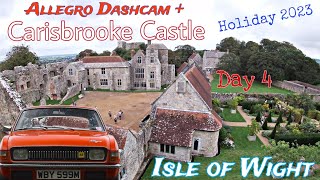 Day 4  Isle or Wight  Carisbrooke Castle  Dashcam footage [upl. by Conal]