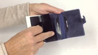 Tarjetero y billetera Secrid con Cardprotector  Solohombre [upl. by Ross]