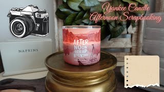 Yankee Candle Review Afternoon Scrapbooking [upl. by As]