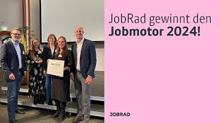 JobRad gewinnt den Jobmotor 2024 [upl. by Terena]