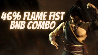 MKX  An essential flame fist combo you need to know [upl. by Gregorio]