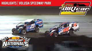 Super DIRTcar Series Big Block Modifieds Volusia Speedway Park February 15 2022  HIGHLIGHTS [upl. by Yerag]